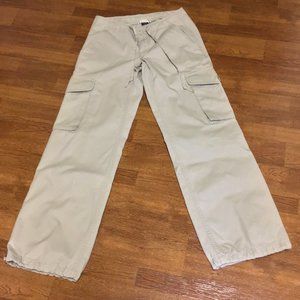 Smoke-Free Baggy Gap Khaki Cargo Pants